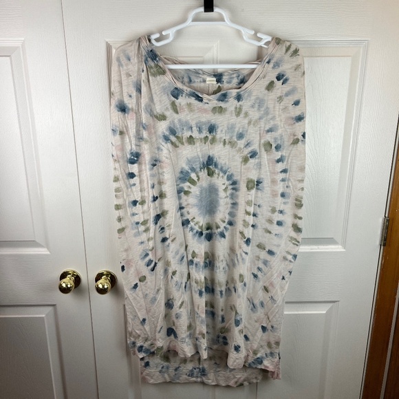 Free People We the Free Kaleidoscope Tie Dye Kaftan Size Small - Picture 1 of 5